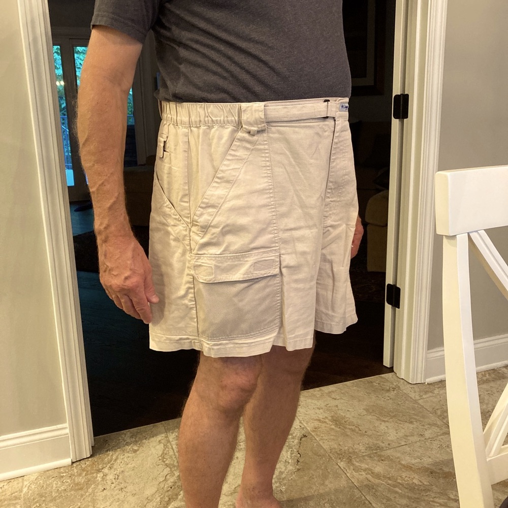 Men’s Columbia PG’s lightly worn too big